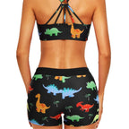 Damen Sportliches Tankini-Oberteil mit elegantem Rückenausschnitt R&B
