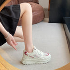 Damen Sportliche Sneakers mit atmungsaktiver Mesh-Oberfläche und komfortabler Dämpfung R&B