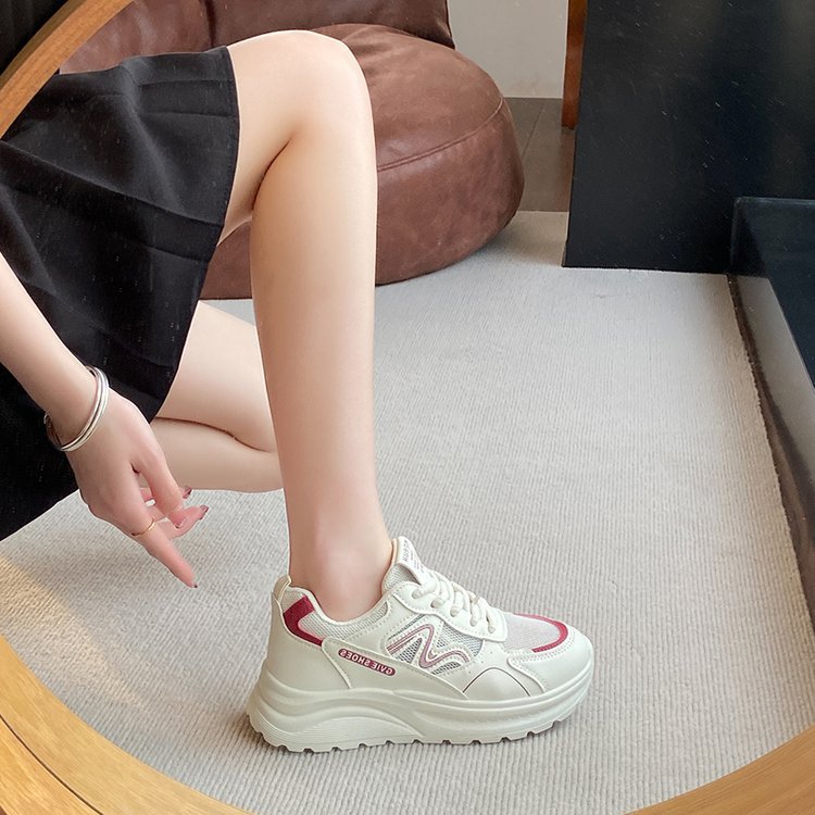 Damen Sportliche Sneakers mit atmungsaktiver Mesh-Oberfläche und komfortabler Dämpfung R&B