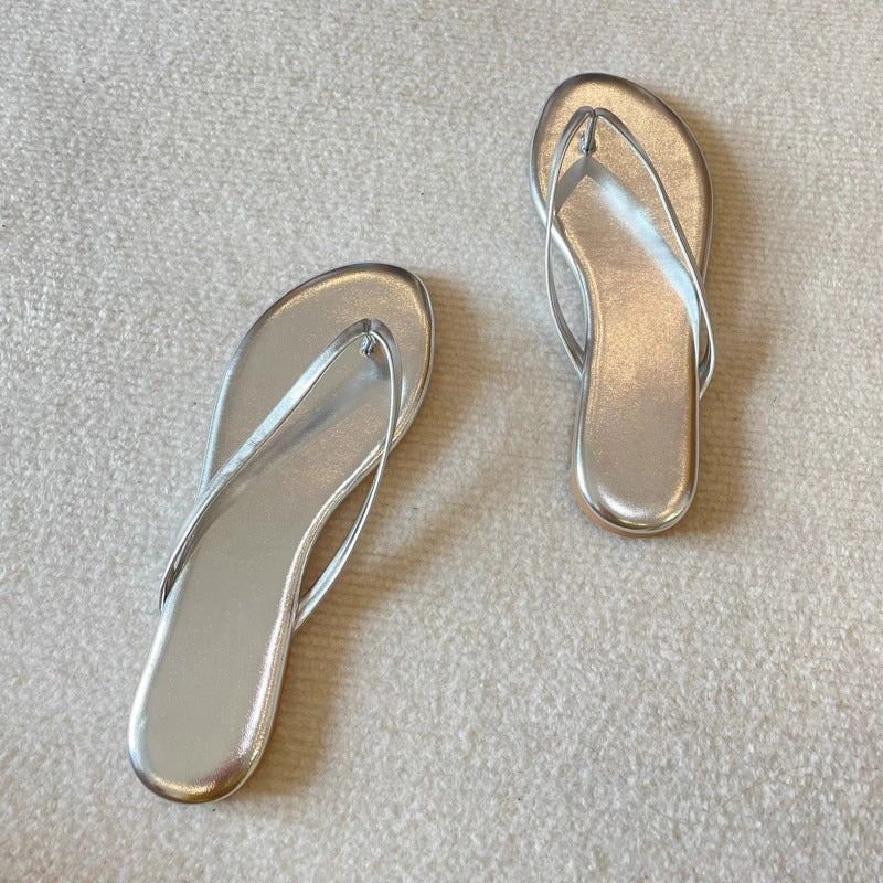 Damen Flip-Flops mit rutschfester Sohle und stylischem Riemendesign R&B