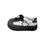 Damen Verspielte Sneakers mit einzigartigem Design und dicker Sohle