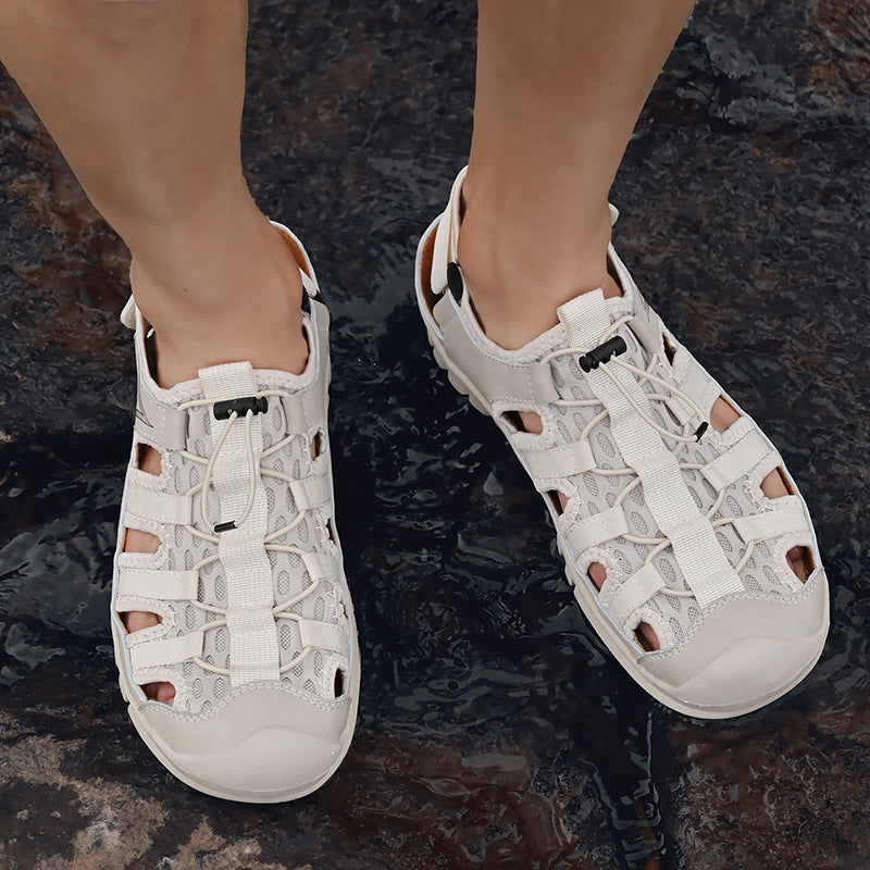 Damen Sportliche Multifunktionale Wassersandalen mit rutschfester Sohle und atmungsaktivem Design R&B