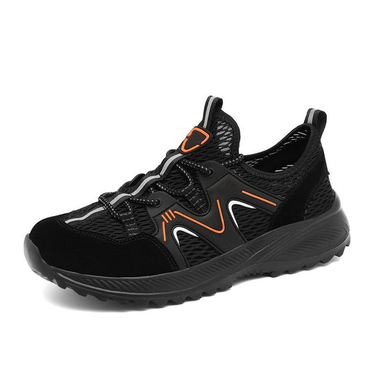 Damen Sportliche Leichtgewicht Sneakers mit atmungsaktiver Oberflächenstruktur R&B
