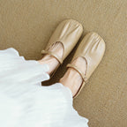 Damen elegante Clogs mit komfortabler Schnallenverstellung