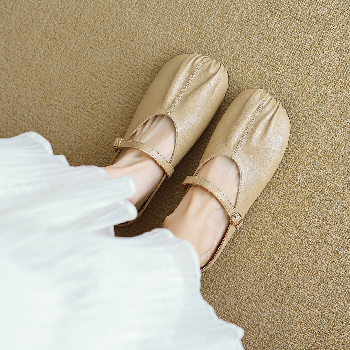 Damen elegante Clogs mit komfortabler Schnallenverstellung