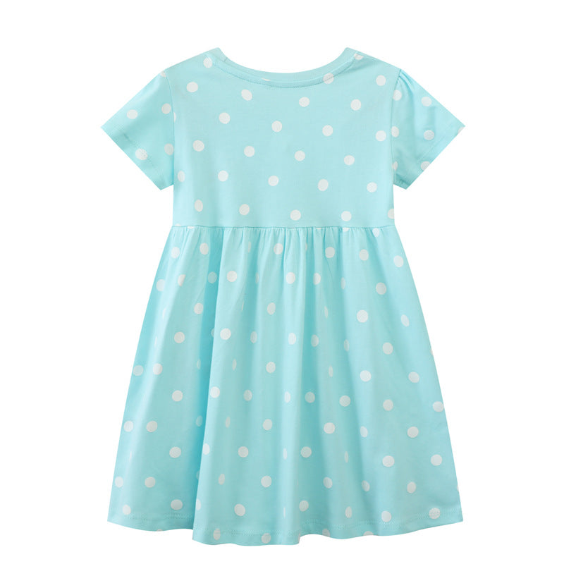 Mädchen Sommerkleid mit bezauberndem EiskreisR&Bll R&B