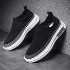 Damen Elastische Slip-On Sneakers mit bequemer Sohle R&B
