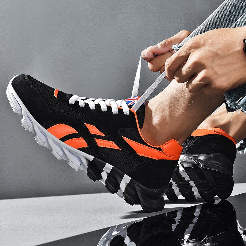 Damen Sportliche Lauf-Sneaker mit atmungsaktivem Obermaterial und dämpfender Sohle R&B