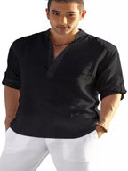 Herren Leichtes Hemd R&B