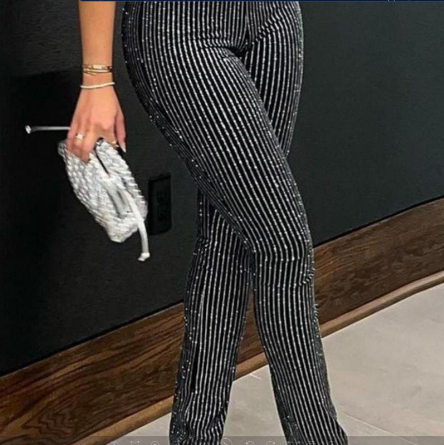 Damen eleganten Schlaghosen R&B