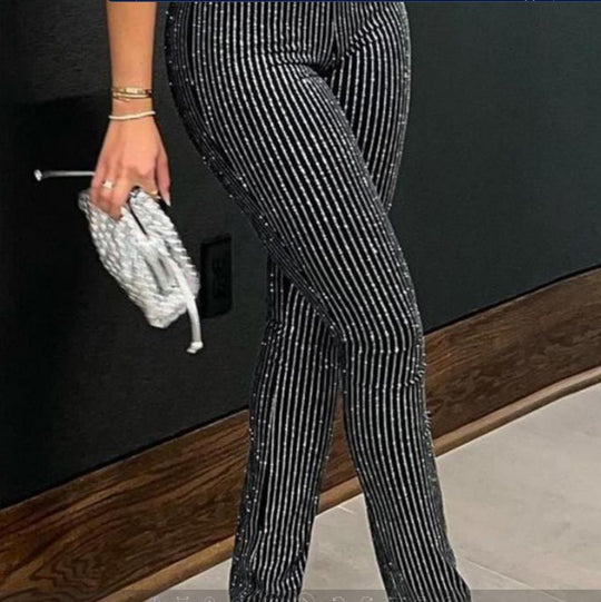 Damen eleganten Schlaghosen R&B