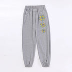 Damen Freizeithose mit buntem Grafikdesign R&B