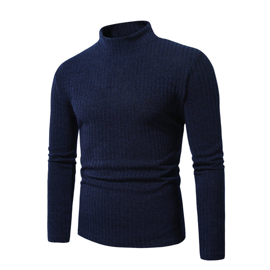 Herren feinstrickender Rollkragenpullover R&B