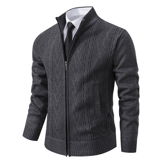 R&B- Pullover mit Reißverschluss für Männer