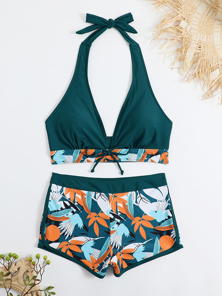 Damen Sportliches Bikini-Set mit verdecktem Bauch R&B