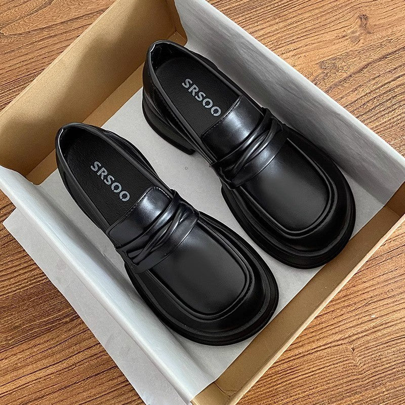 Damen Elegante Leder-Loafers mit klassischem Design und bequemer Sohle R&B