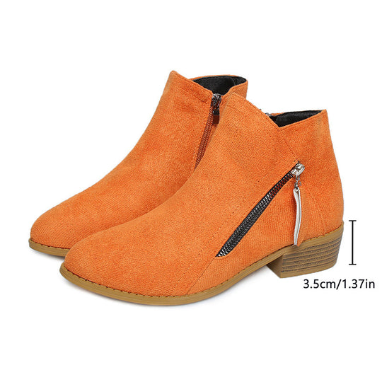 Damen Stiefeletten im Biker-Stil R&B
