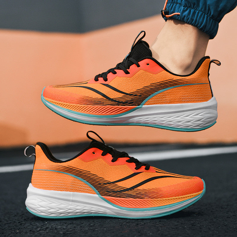 Damen Hochleistungs-Laufschuhe mit atmungsaktiver Strick-Oberfläche und reaktionsfreudiger Dämpfung