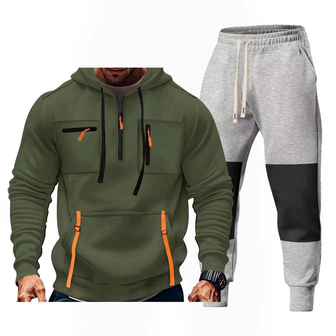 Herren Sportbekleidungsset mit funktionalen Taschen R&B