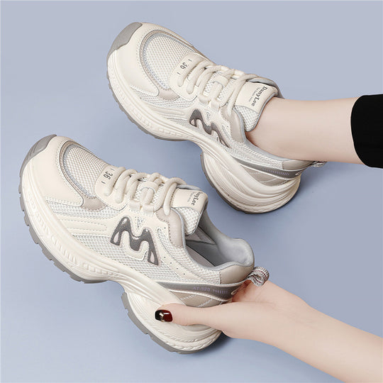 Damen Freizeit-Sneaker mit dämpfender Sohle und atmungsaktivem Obermaterial R&B
