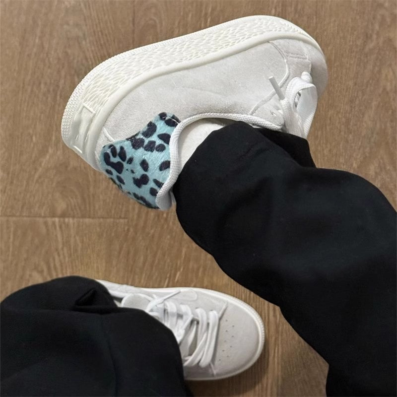 Damen Sneakers aus hochwertigem Wildleder mit modischem Design und bequemer Dämpfung R&B