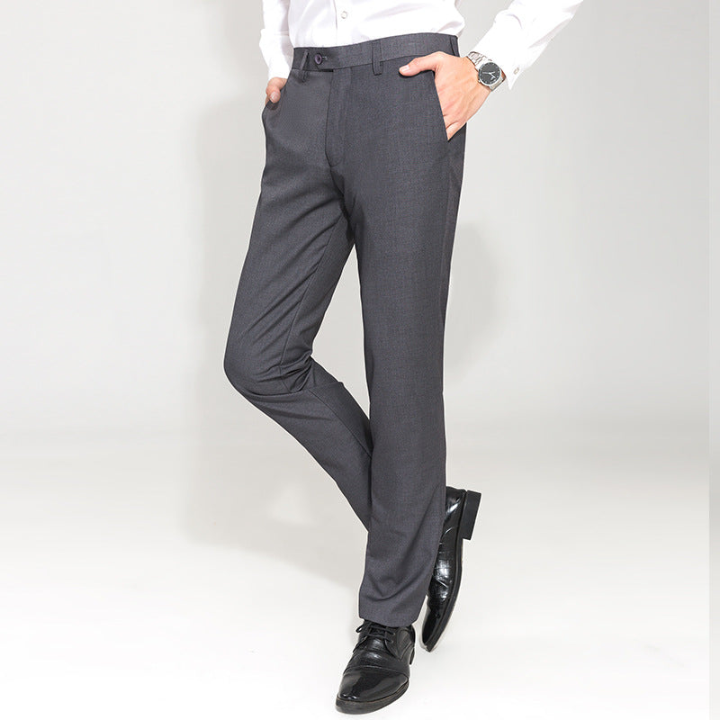 Herren Anzughose mit schmalem Schnitt und Stretch