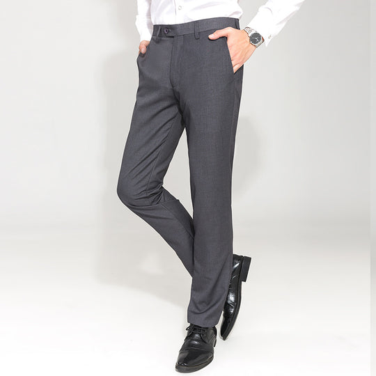 Herren Anzughose mit schmalem Schnitt und Stretch