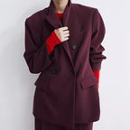 Damen Oversized Blazer mit doppelter Knopfleiste und modernem Schnitt R&B