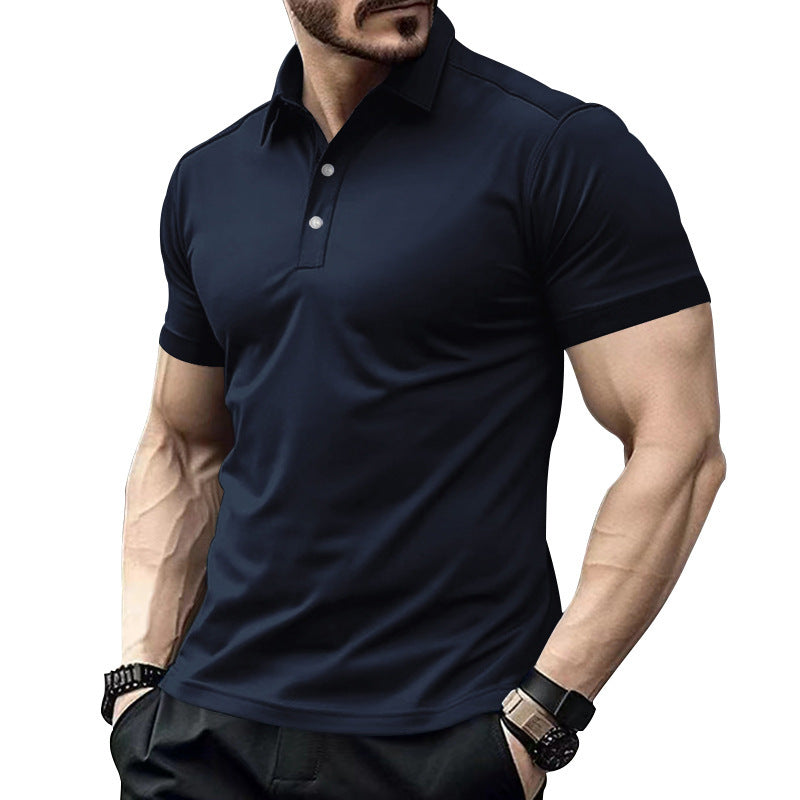 Herren Hochwertiges Kurzarm Poloshirt mit atmungsaktiver Technologie und modernem Schnitt R&B