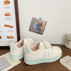 Damen Modische Sneaker mit verspielten Akzenten und rutschfester Sohle