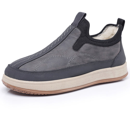 Damen Bequeme und stylische Warmfutter Slip-On Schuhe R&B