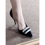 Damen eleganter und funkelnder Stiletto-Pumps R&B