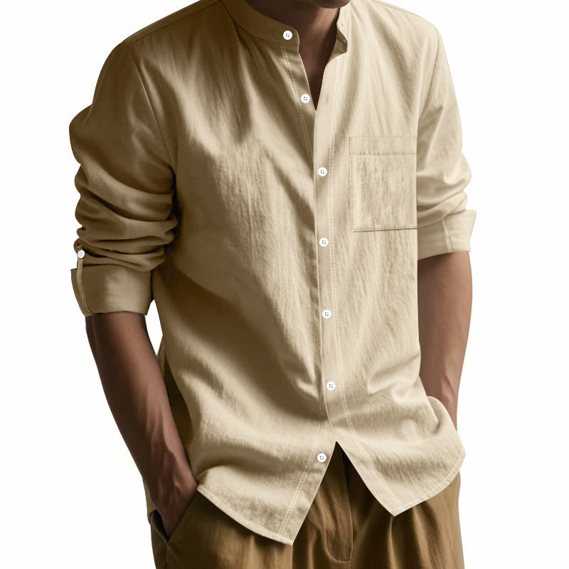Herren Button-Down Hemd R&B