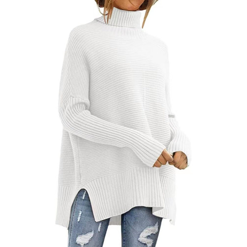 Damen Kuscheliger Rollkragenpullover R&B