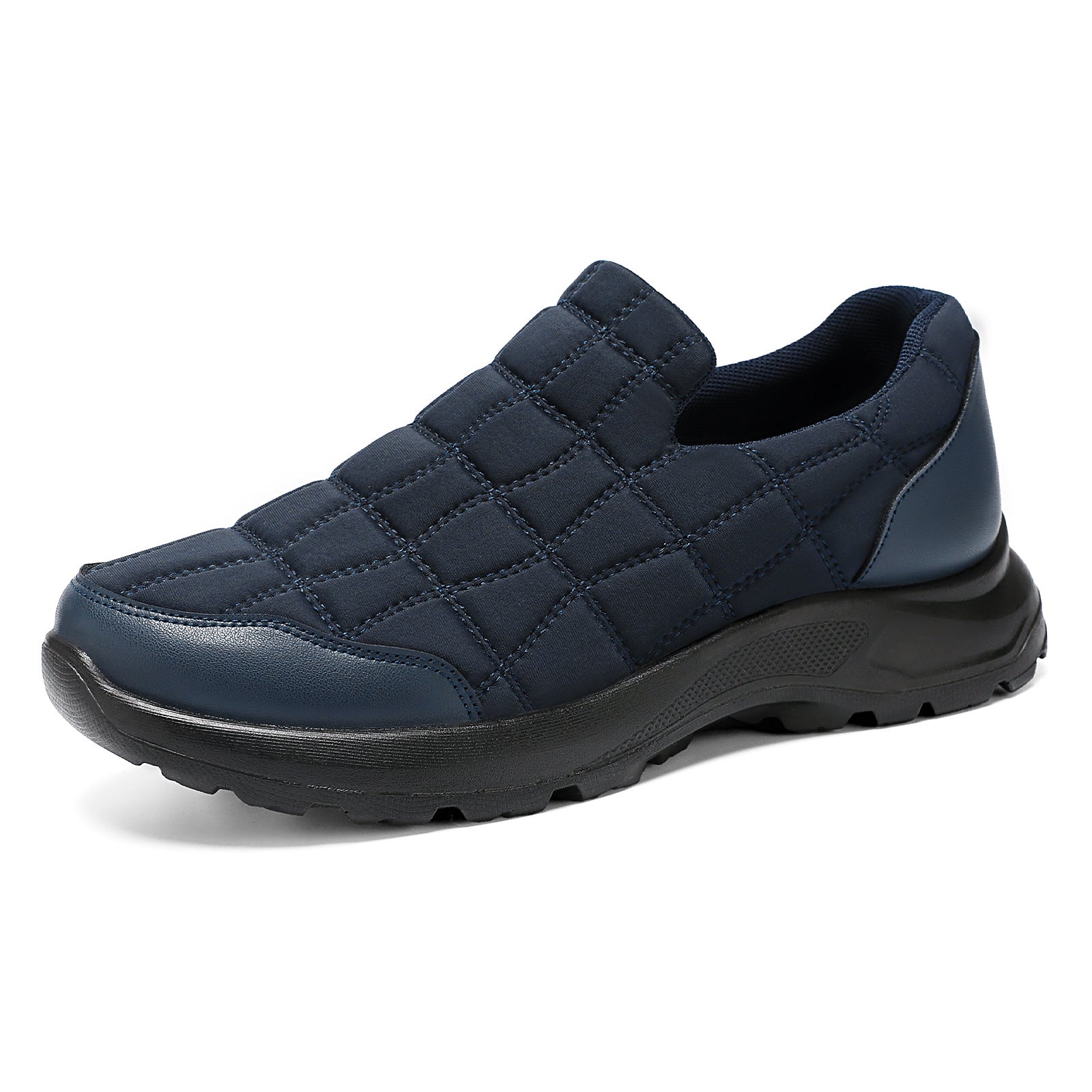 Damen Komfortable Slip-On Sneakers mit gepolstertem Schaft R&B