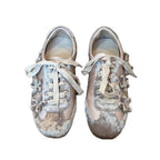 Damen trendige Sneaker mit floralem Dekor und komfortabler Sohlenstruktur R&B
