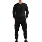 Herren lässiges Sweatshirt und Cargohose Set R&B