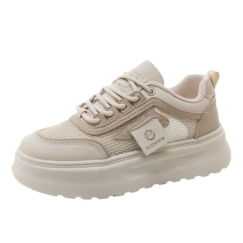 Damen Modische Sneakers mit atmungsaktiver Mesh-Oberfläche und dämpfendem Sohlenprofil R&B