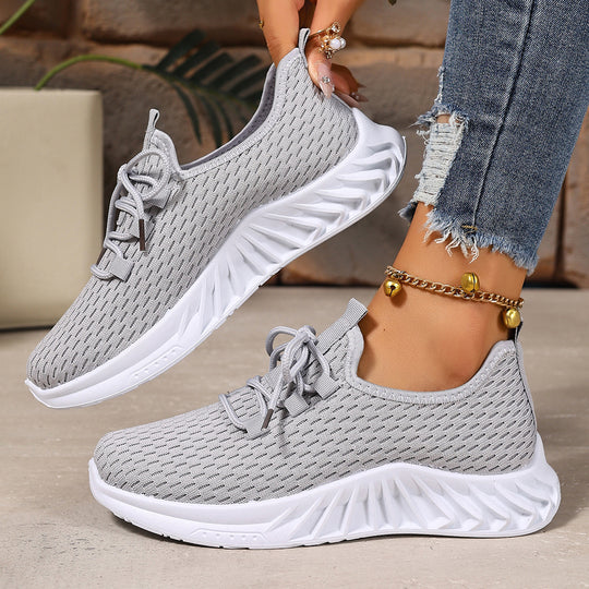 Damen Sportliche Atmungsaktive Sneakers mit flexiblem Sohlenkonzept R&B