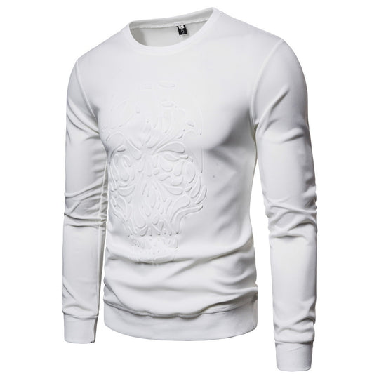 Herren Sweatshirt mit einzigartigem Totenkopfdesign R&B