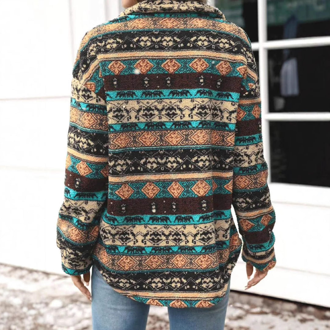 Damen modische Strickjacke mit detailreicher Farbgebung und komfortablem Schnitt R&B