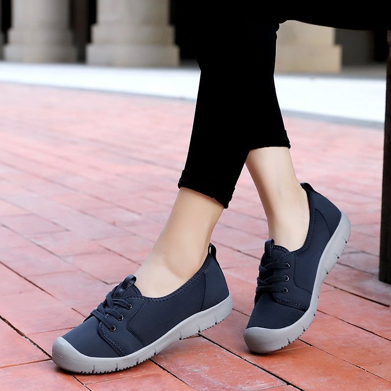 Damen Freizeit-Sneaker mit flexiblem Obermaterial und rutschfester Sohle