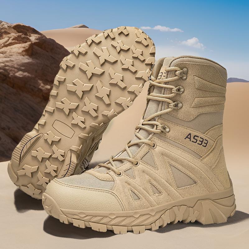 Herren Hochwertige und robuste militärische Wanderschuhe