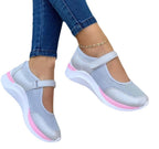 Damen Atmungsaktive Sportschuhe mit praktischer Klettverschluss-Manschette R&B