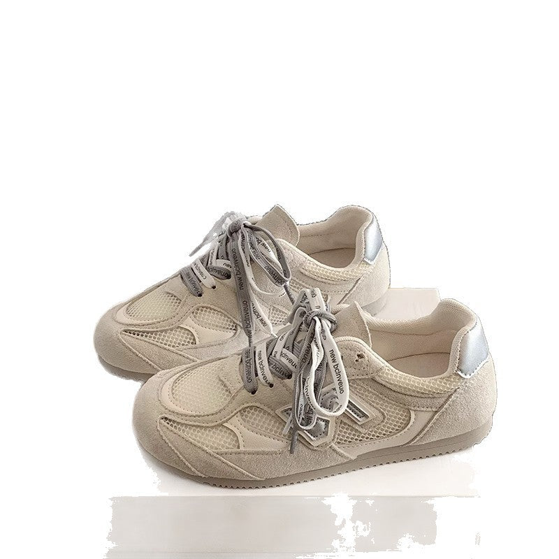 Damen Sportliche Sneaker mit atmungsaktivem Netz-Obermaterial und modischem Design R&B