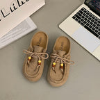 Damen Bequeme Mokassins mit stylishen Verzierungen R&B
