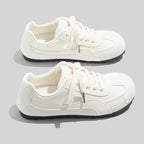 Damen Sportliche Freizeit Sneakers mit zarter Stickerei
