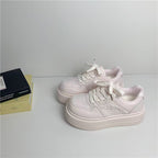 Damen Platform Sneakers mit modischem Design und dämpfender Sohle