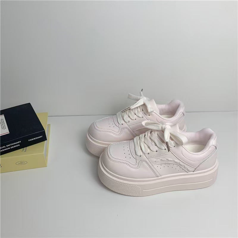 Damen Platform Sneakers mit modischem Design und dämpfender Sohle