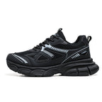 Damen Sportliche Lauf-Sneaker mit leichter Mesh-Oberfläche und dämpfender Sohle R&B
